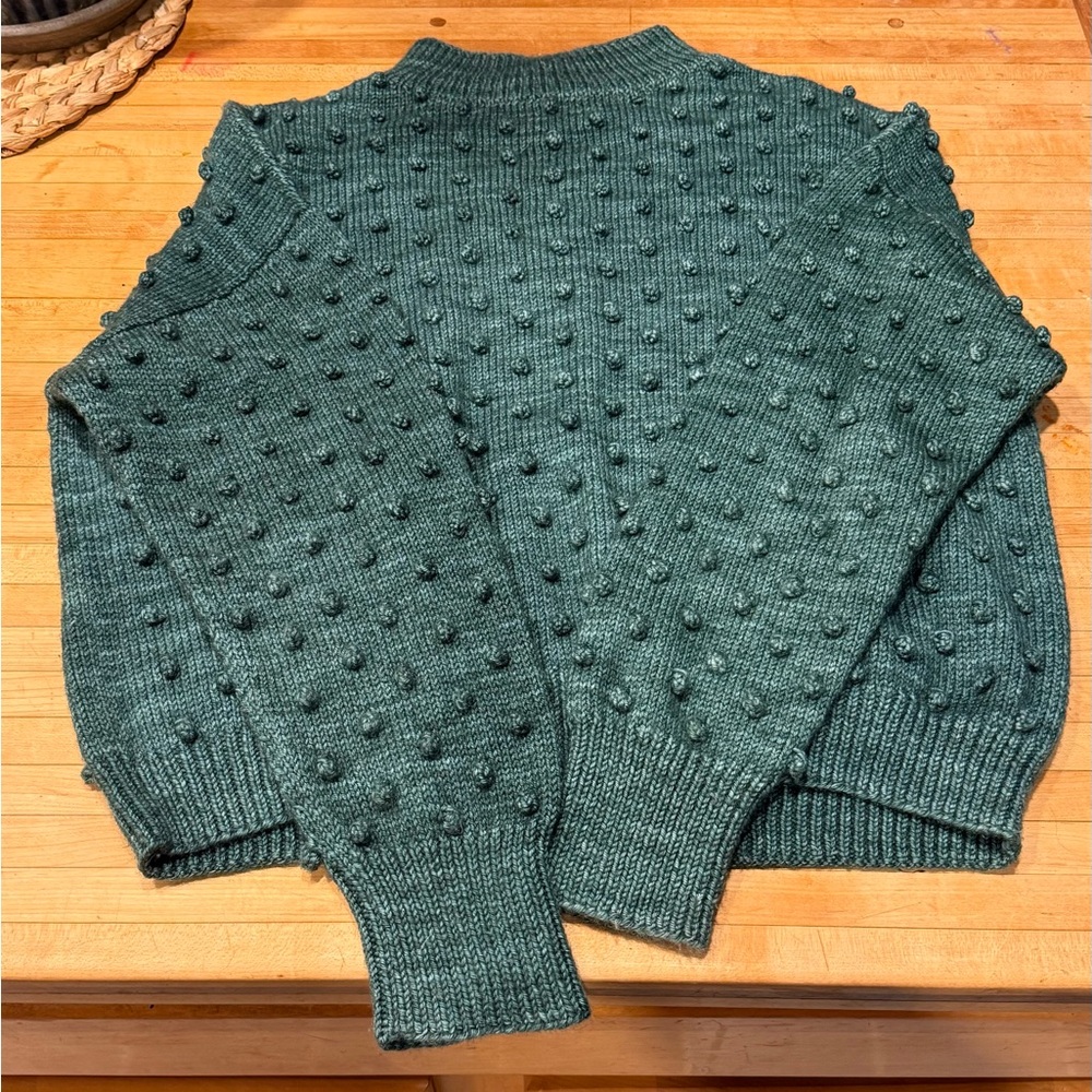Misha & Puff Wool Popcorn Sweater